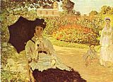 Camille Monet in the Garden by Claude Monet